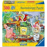 Ravensburger Puzzle de 500 pièces, format carré, soirée jeux au Krossen Krabbe 12001831