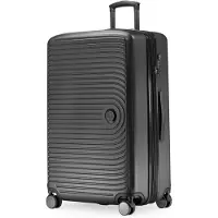 Hauptstadtkoffer Mitte - Grande valise à 4 roulettes doubles Valise de voyage XL avec extension, valise rigide TSA stable, 130 L, graphite