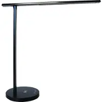Unilux DIVA LED-Tischleuchte schwarz Ladefunktion