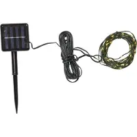 Star Trading 483-00, Guirlande décorative lumineuse, Vert, Vert, 100 ampoules, Ampoules non remplaçables, LED