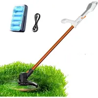 Litheli U20GT01-0U110, Coupe-bordures, 25 cm, Fil nylon, 7500 tr/min, Noir, Gris, Orange, Blanc, Batterie