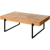 MASSIVMOEBEL24.DE MASSIVMOEBEL24 | Table basse en bois de Chêne 120x60x35 naturel huilé LOUNGE COLLECTION #02