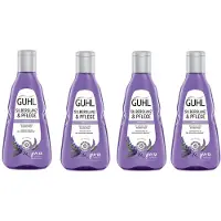 ‎Guhl Ikebana Cosmetics B.V. Guhl shampooing éclat argenté et soin à la sauge 250ml pack de 4