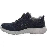 Jomos Chaussures de ville pour hommes , modèle mocassin, chaussures de sport à lacets, couleur bleue, style décontracté