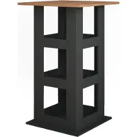 Vicco Table de bar Repose Chêne doré/anthracite 65x65cm, Model 55587