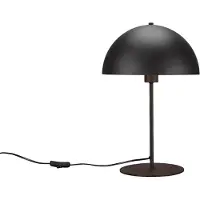 TRIO Lampe de table noire Nola conception