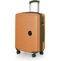 Hauptstadtkoffer Mitte - Valise bagage à main 55x40x23 cm avec extension XL Bagage de bord Trolley cabine avion, 4 roues, Hand Luggage TSA, 55 litres,Marille
