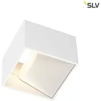 SLV Applique Murale , Logs In, dimmable, Blanc, Couloir, Métal, Moderne