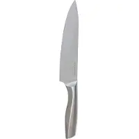 5 Five Couteau De Chef En Acier Inoxydable Forgé Avec Lame En Acier Inoxydable 34 Cm - Acier Inoxydable