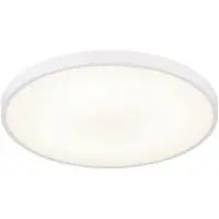 Globo Plafonnier LED, blanc, opale, rétroéclairage, D 23 cm