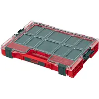 Qbrick System PRO 200 MFI RED ULTRA HD Organisateur 452 x 358 x 79 mm 6 l stapelbar IP54