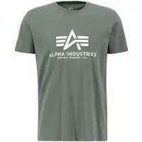 Alpha industries T-Shirt kaki / blanc
