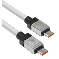 Baseus Câble USB-C vers USB-C 100 W, 2 m - Blanc