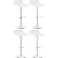 CLP lot de 4 tabourets de bar Aveiro