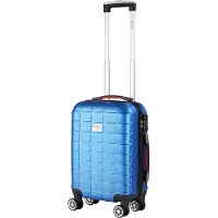 Monzana Valise cabine rigide Exopack bagage taille M bleu