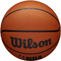 Wilson Balle de basket NBA DRV Series, Taille 7 (29,5"), Couleur Brun, Performance optimale sur le terrain