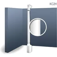 ORAC Decor KC2H LUXXUS Demi-colonne Jeu complet Colonne décorative | 2,87 m