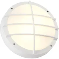 SLV Bulan Grid Applique/plafonnier extérieur E27 25 W