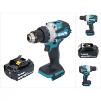 Makita DHP 489 F1 Perceuse-visseuse à percussion sans fil 18 V 73 Nm Brushless + 1x batterie 3,0 Ah - sans chargeur