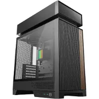 DeepCool Boîtier CL6600, verre trempé, RGB, noir, 534x458x235mm, 5 ventilateurs de 12 cm