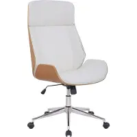 CLP Chaise de bureau Vaud similicuir
