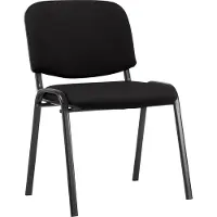 CLP Chaise visiteur Ken tissu noir
