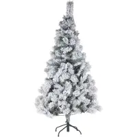 FÉÉRIC LIGHTS AND CHRISTMAS Sapin floqué Windy Peak 150 cm - Feeric Lights & Christmas