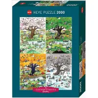 Heye Puzzle 2000 pièces 4 Saisons 29873