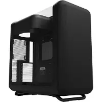 HYTE X50, tour de taille moyenne, PC, noir, compatible ATX, E-ATX, ITX, Micro ATX, matériau : ABS (acrylonitrile butadiène styrène), silicone, acier, destiné au gaming