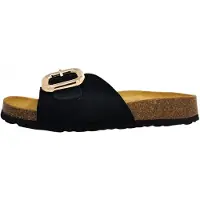 Rohde Chaussures de plage pour femmes, modèle sandale, semelle intérieure bleue, style décontracté