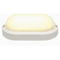 SLV applique et plafonnier ovale Terang 2 LED 3000K IP44 blanc