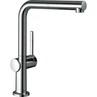 Hansgrohe Mitigeur de cuisine Talis M54 270, basse pression/chauffe-eau ouvert, bec extractible, 1 jet, chrome, 1 pièce.