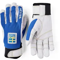 Hestra Ergo Grip Active, gants de ski, bleu/jaune