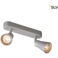 SLV Avo Double Luminaire apparent argent 1000891