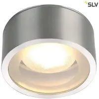 SLV ROX CEILING OUT, TCR-TSE, plafonnier d'extérieur, alu brossé, max. 11W, IP44