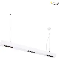 SLV Q-LINE PD, luminaire LED suspendu d'intérieur, 1m, BAP, blanc, 3000K