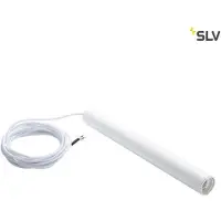 SLV Fitu Lampe suspendue E27 blanc avec extrémité de câble ouverte