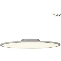 SLV PANEL 60 rond, plafonnier LED Indoor, gris argenté, 4000K