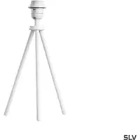 SLV Fenda Pied de lampe de table Trépied E27 Blanc (sans abat-jour)