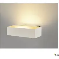 SLV Andreas WL Applique carrée R7s blanc mat Aluminium