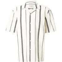 Only & Sons Chemise 'ONSSTEPAN' noir / blanc