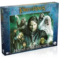 Winning Moves Herr der Ringe - Puzzle "Les héros de la Terre du Milieu" 1000 pièces