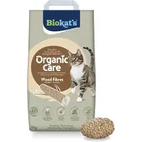 Biokats Organic Care Wood Fibres litière pour chat
