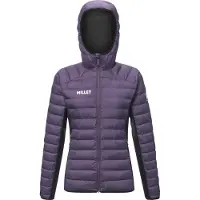 Millet - Doudoune de randonnée - Fitz Roy Warm Hoodie W Purple Velvet Black pour Femme - Taille M - Violet