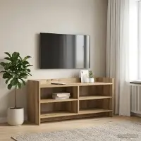 Prolenta Maison Exclusive - Meubles TV, dimensions 100 x 33 x 47 cm, en bois stratifié imitation chêne