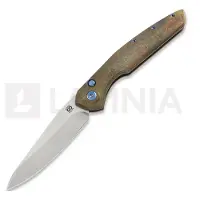 Olamic cutlery Couteau pliant Aura Auto, Antique Titanium