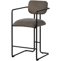 MASSIVMOEBEL24.DE MASSIVMOEBEL24 | Chaise de bar 56x49x94 marron clair RUBY #202 - Lot de 2