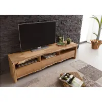 MASSIVMOEBEL24.DE MASSIVMOEBEL24 | Meuble TV 191x45 Acacia laqué Bois naturel PURE ACACIA #109