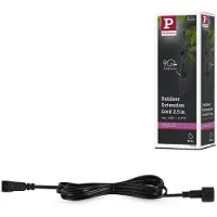 Paulmann SimpLED Câble de rallonge Outdoor IP44 2,5m DC 24V noir plastique