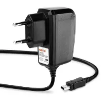 Subtel Chargeur téléphone Mini USB 5V 1A / 1000mA 1.1m pour téléphone Câble charge rapide smartphone gsm